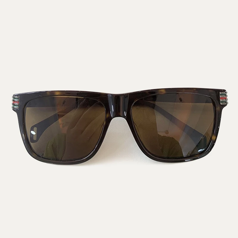 Ацетатная оправа ретро солнцезащитные очки для женщин/мужчин gafas de sol hombre брендовые дизайнерские прямоугольные солнцезащитные очки для женщин - Цвет линз: No.6 sunglasses