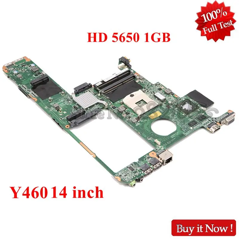 Материнская плата NOKOTION для ноутбука Lenovo ideapad Y460 Y460P DAKL2FMB8F0 основная DDR3 14 ''HD5650