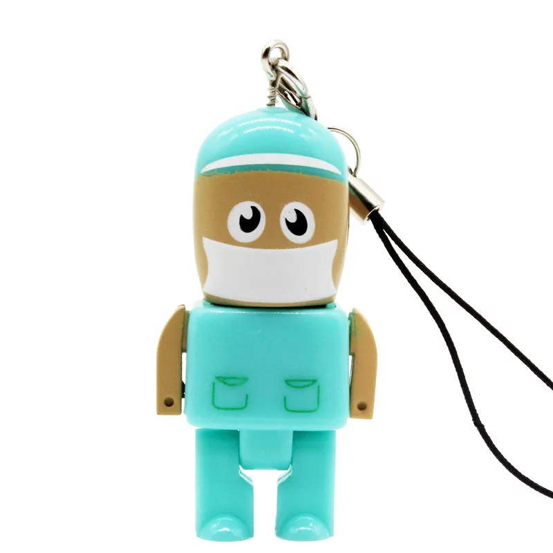 JASTER Doctor USB stick nurses memory stick Lovely pendrive cartoon usb flash drive pen drive 4GB 8GB 16GB 32GB 64GB 128GB