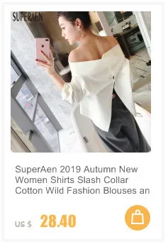 SuperAen/Новинка года; женские рубашки; сезон осень; свободные хлопковые женские блузки большого размера и топы с длинными рукавами; модная женская одежда