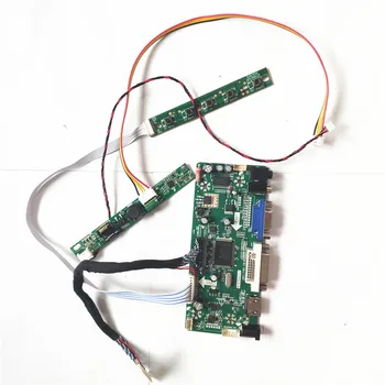 

For HM185WX1-300 HM185WX1-400 LVDS laptop 1366*768 30-Pin HDMI+VGA+DVI WLED M.NT68676 LCD display controller board drive DIY kit