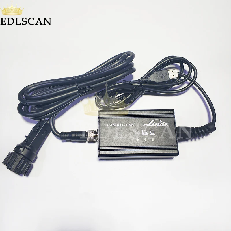 EDLSCAN для вилочного погрузчика linde диагностический инструмент linde canbox с linde pathfinder