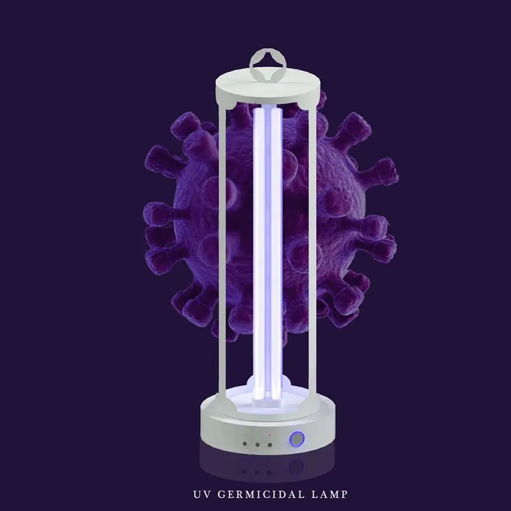 

UVC germicidal sterilization lamp bulb ultraviolet light for car bedroom disinfect bacterial kill mites purifying air deodorant