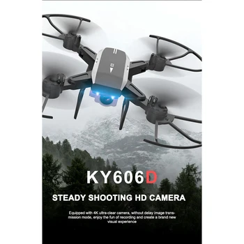 

New Camera Dron 1080P 4k HD Camera Quadcopter Optical Flow Positioning FPV Quadcopter RC Helicopter Height Retention Mobile