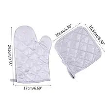 Кухонная Накладка для приготовления пищи, микроволновая печь для выпечки, кастрюля, перчатка, антигорячий 72XF
