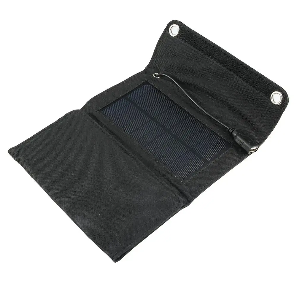 

New 5.5V 5W Folding Foldable Portable Solar Panel Mobile Phone Charger Kit
