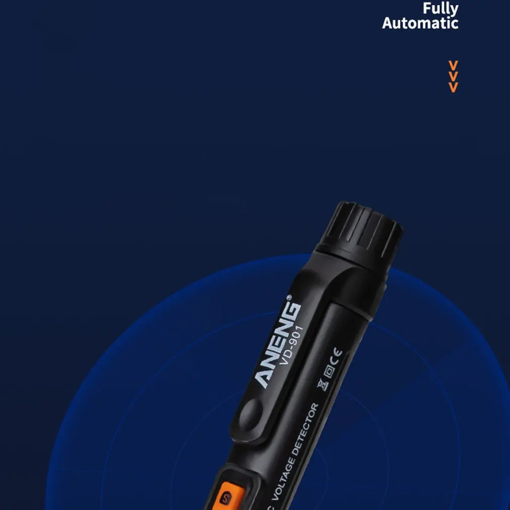 Non-Contact Sound And Light Alarm Induction Electroscope Vd901 Electrician Pen Intelligent Multi-Function Test Pencil Sale
