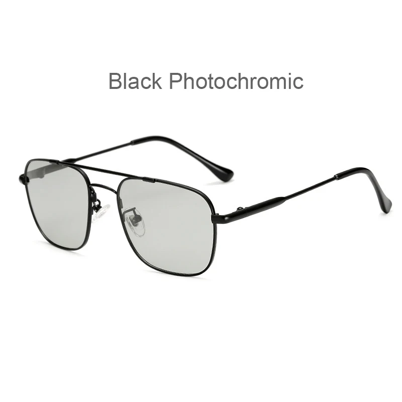 C4 black photochromi HBK, квадратные, фотохромные, поляризационные солнцезащитные очки для мужчин и женщин, ультралегкие, с эффектом памяти, из сплава, умные, меняющие цвет, солнцезащитные очки для мужчин - Цвет линз: C4 black photochromi