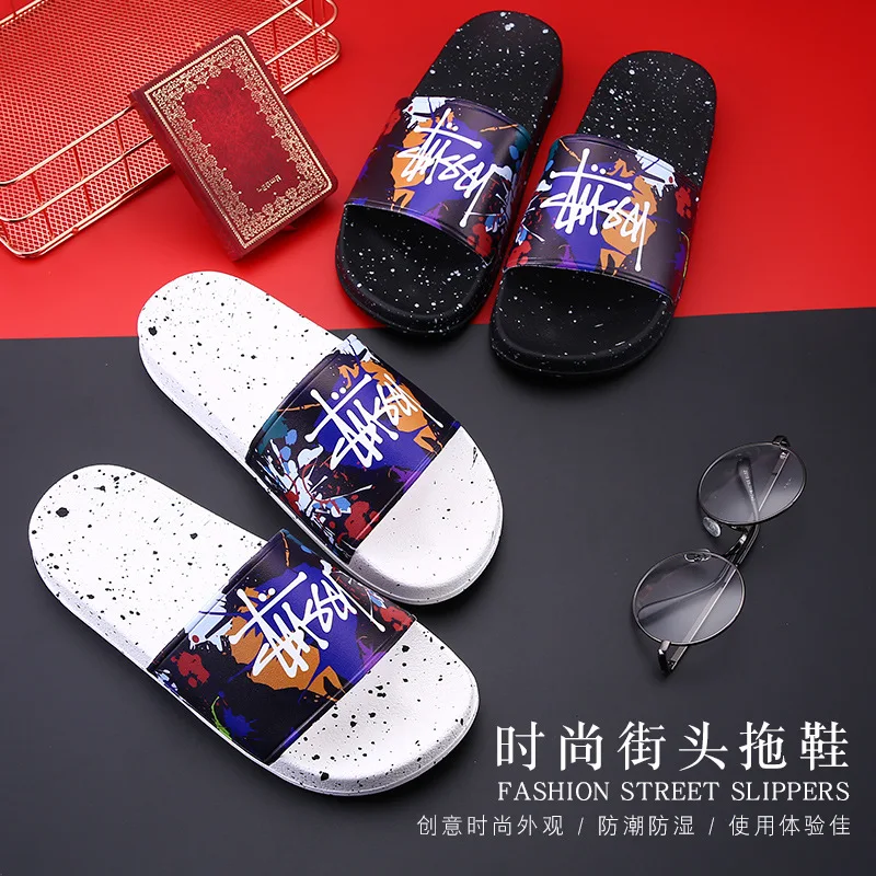 

Slipper Men's Slippers Household Anti-slip Sandals Summer Outdoor Women's Comfortable Beach Sports Slipper