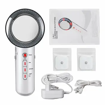 

Face Lift 3 In 1 Ems Infrared Ultrasonic Body Massage Device Ultrasound Slimming Fat Burner Cavitation Face Cosmetic Device