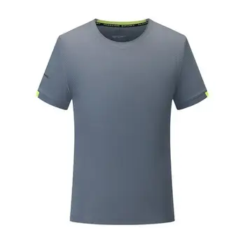 

2019 New Shirt Homme Running Men Designer Quick Dry T-Shirts Running Fit Tops Tees Sport Men 's Fitness Gym T Shirt
