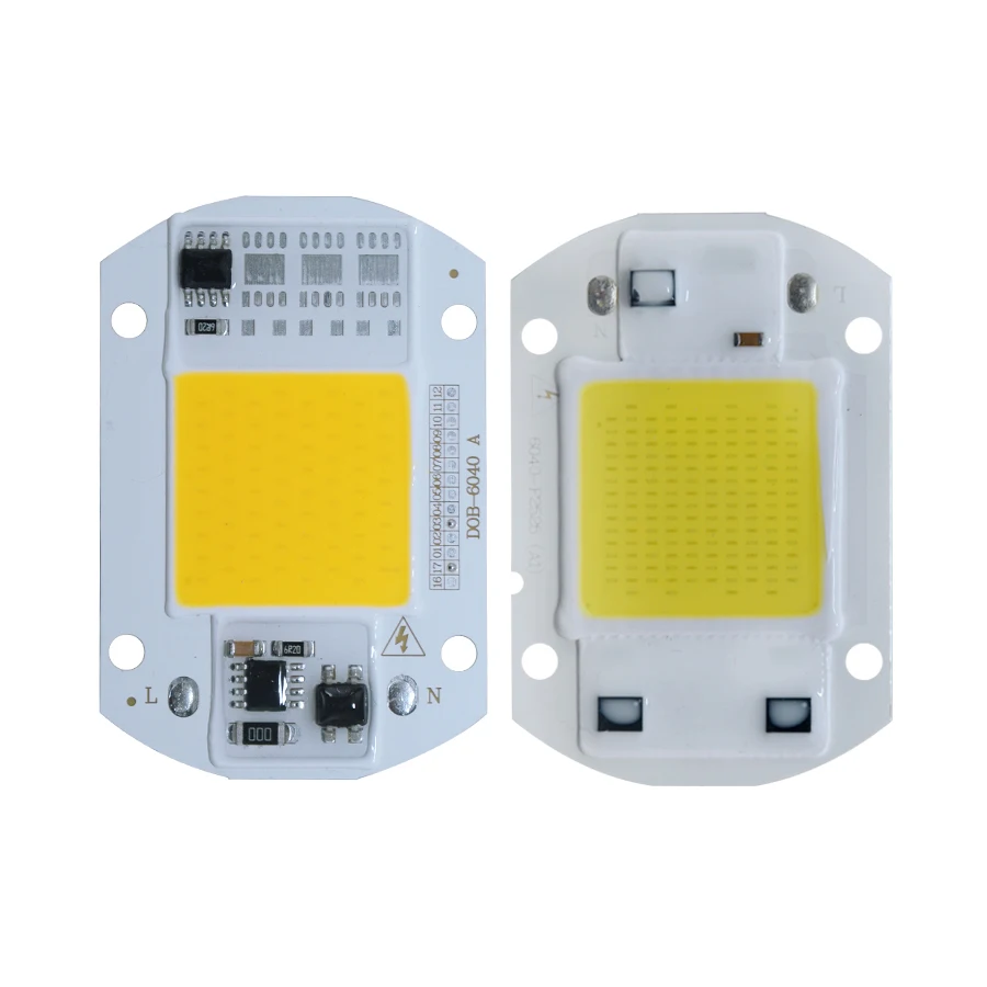 SMD СВЕТОДИОДНЫЙ ная лампа Epistar COB чип лампы AC 220 В 110 высокой мощности светильник