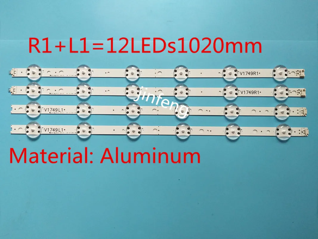 Светодиодный ТВ освещения запасная часть для LG 49UJ6510-SA 49UJ6517-ZA 49UJ6519-ZA светодиодный