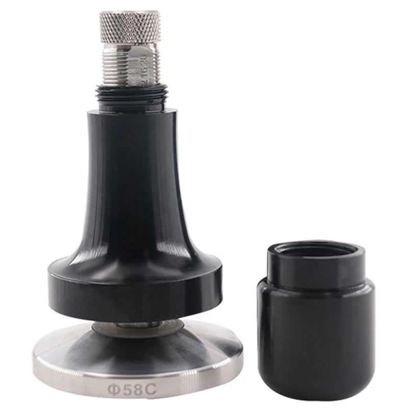 58.35mm Coffee Tamper Stainless Steel Aluminum Handle Pressure Hammer Coffee Accessories Coffee Powder Coffee Tampering
