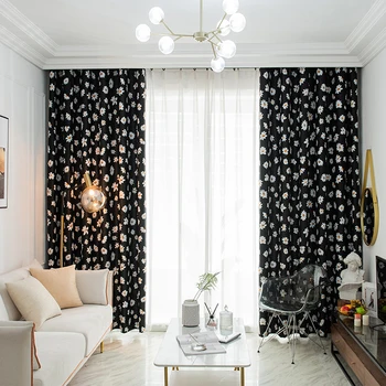 

rideaux pour le salon Cortina Cortinas Dormitorio Blackout Curtains For Living Room Bedroom Curtain Windows Treatments