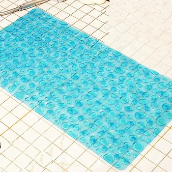 

Large Strong Suction Bathroom Mat Anti Slip Bath Shower Mat PVC Massage Particles Foot Pad Odorless Non-Toxic Bath Mat