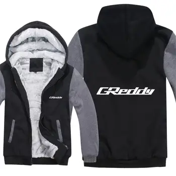

Greddy Turbo System Hoodies Men Fashion Coat Pullover Wool Liner Jacket Greddy Sweatshirts Hoody HS-093