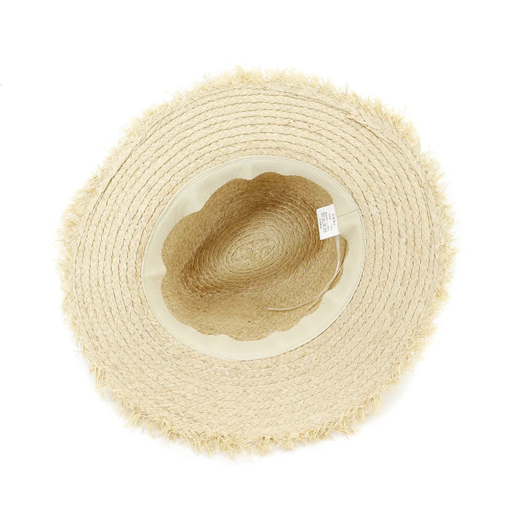 Custom Sun Hat For Women's Summer Hat Personalized Customize Embroidery Text Name Logo Straw Hat Beach Hat Female Caps HA80