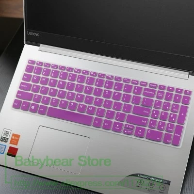 Силиконовая Защитная пленка для клавиатуры lenovo ideapad L340 17 l340-17irh l340-17iwl L 340 17Irh 17iwl 17,3 дюймов - Цвет: purple