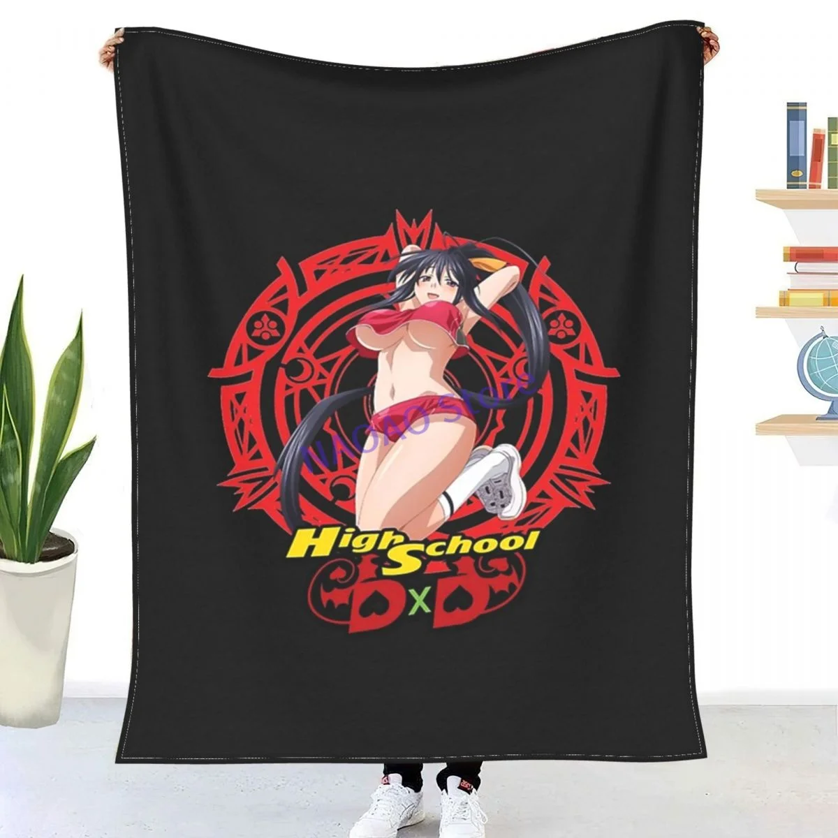 Akeno Himejima Throw Blanket Sheets on the bed Blankets sofa Decorative lattice bedspreads Happy nap for children | Дом и сад