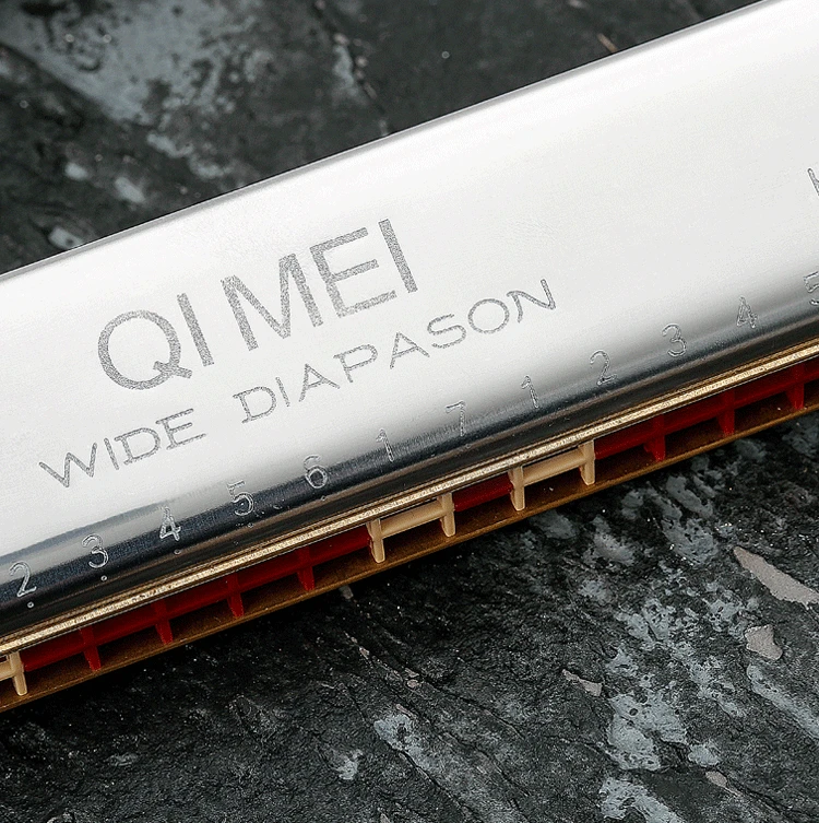 CMO 28 Hole Wide Range Accent C Harmonica Students Adult Beginners Wind Instruments Manufacturers Direct Selling
