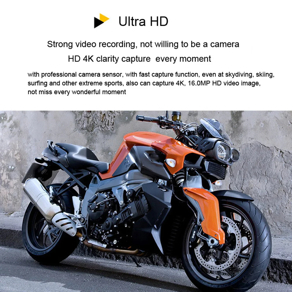  H9A Pro Sports Camera Hiking Diving Camcorder Premium Portable DVR Photo Climbing Action Camera Wat