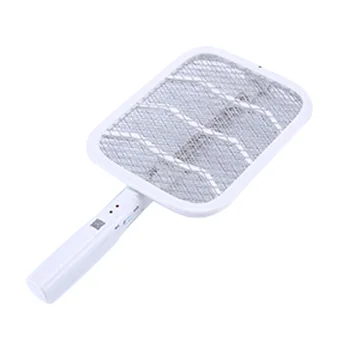 

USB Rechargeable Mosquito Killer Three Layers Pest Racket Extendable Handle Home Electric Fly Swatter Bug Reject Foldable Zapper