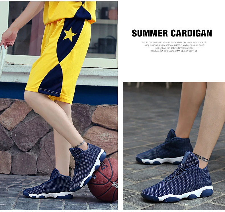 Новинка, брендовые баскетбольные кроссовки для мужчин и женщин, высокие спортивные кроссовки с воздушной подушкой Jordan Hombre, Спортивная мужская обувь, удобные кроссовки