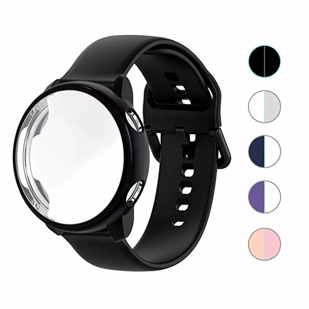 

Мягкое защитное стекло из ТПУ для экрана, чехол, рамка для Garmin Vivoactive 4/4S CAME 2/2S 40 мм 45 мм, бампер Vivoactive4 Venu2, чехол