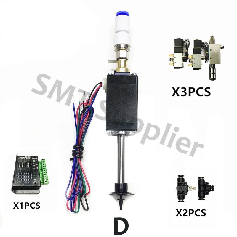 SMT Монтажная головка Nema8 полый вал шаговый для выбора и размещения головки SMT DIY монтажный 5 мм Специальный соединитель сопла Поворотный шарнир