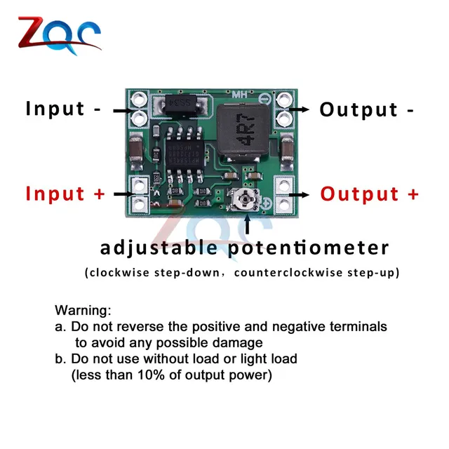Modulo DC-DC MP1584EN Convertitore Buck 3A - Regolabile Da 24V A 3V/5V/9V/12V Per Arduino E Progetti Elettronici - Foto 2