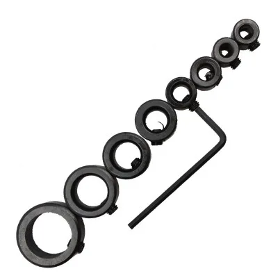 

3-16 Size Drill Bit Stop Ring Carpentry Drill Log Tenon for Clamping Device Positioning Depth Feeding And Dropping Small Wrench