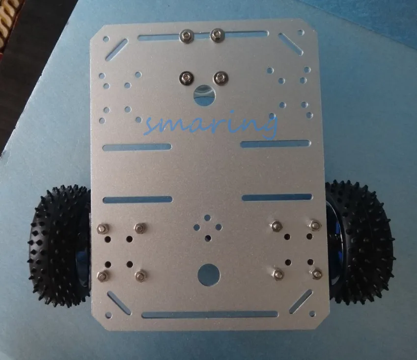 200x150mm Wheel Robot Smart Car Chassis With Speed Encoder 2 Wheel Drive Car For DIY Kit Educational Teaching Tool