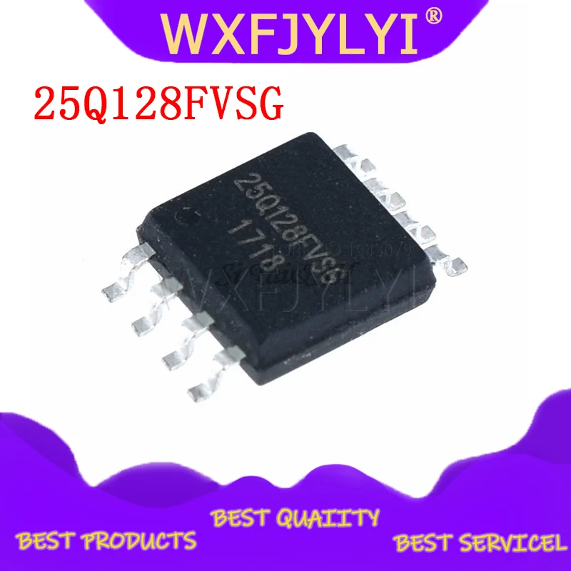 2 шт./лот 25Q128FVSG W25Q128FVSG SOP-8 | Электронные компоненты и принадлежности