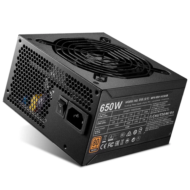 MWE Bronze 650 80 Plus Bronze Certified ATX PSU