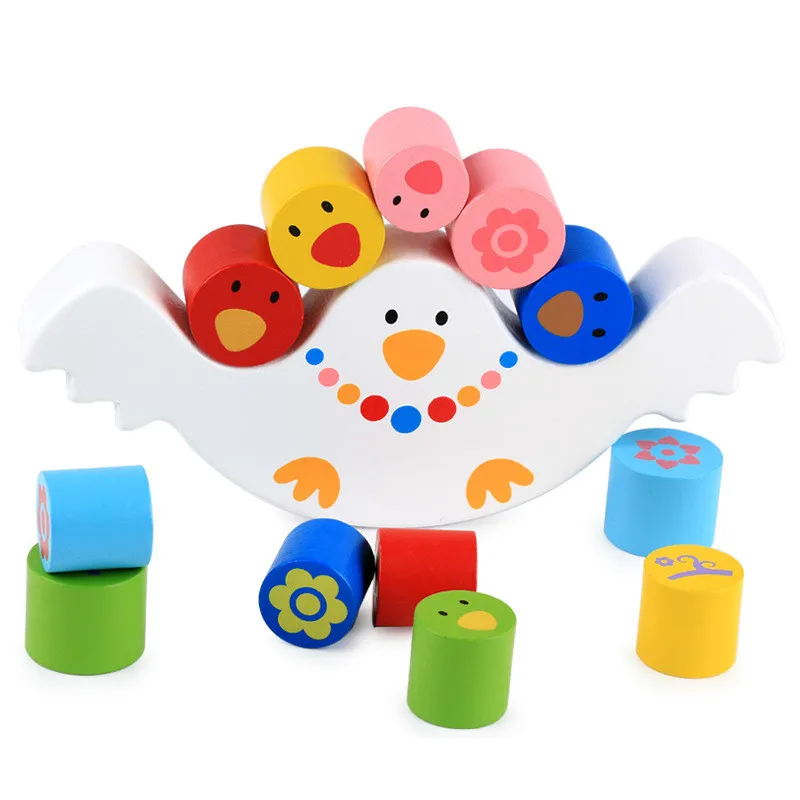  2019 Newest Teaching aids Wood Bird Balance Wood Toy Science Experiment Toy Puzzle Children Exercis - 4000127580750