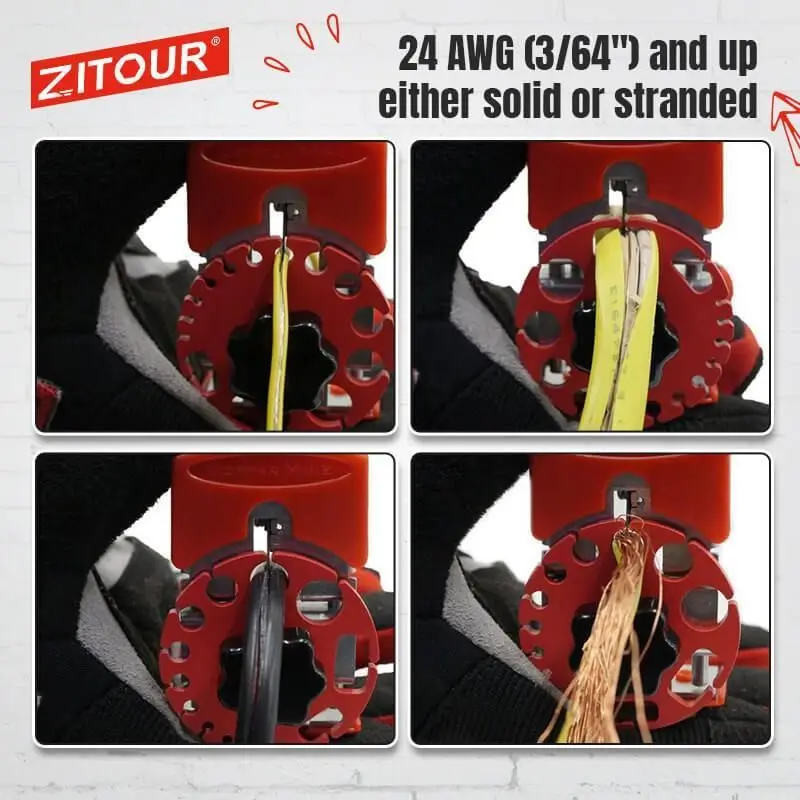 Zitour®Pince à dénuder rapide universelle, outils de câble métallique,  décapant portable, multi-outil, dropshipping