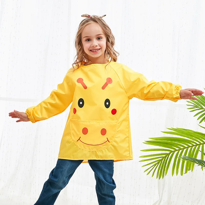 Новый мультяшный дождевик детский комбинезон для мальчиков и девочек