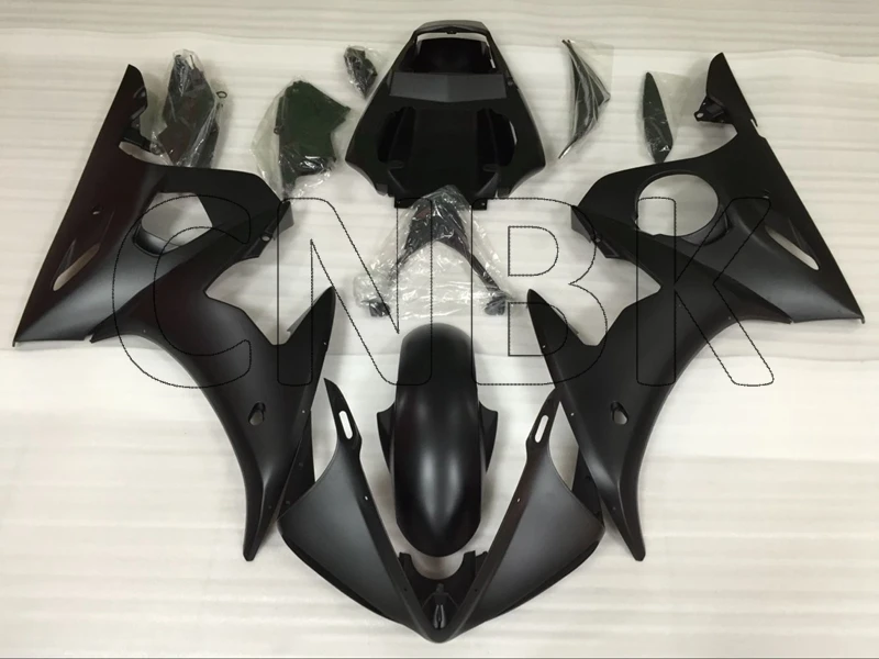 Для YZFR6 2005 обтекатель YZF R6 2005 материя черный обтекатель YZF600 R6 2003-2005 набор для всего тела - Цвет: COMPRESSION mold