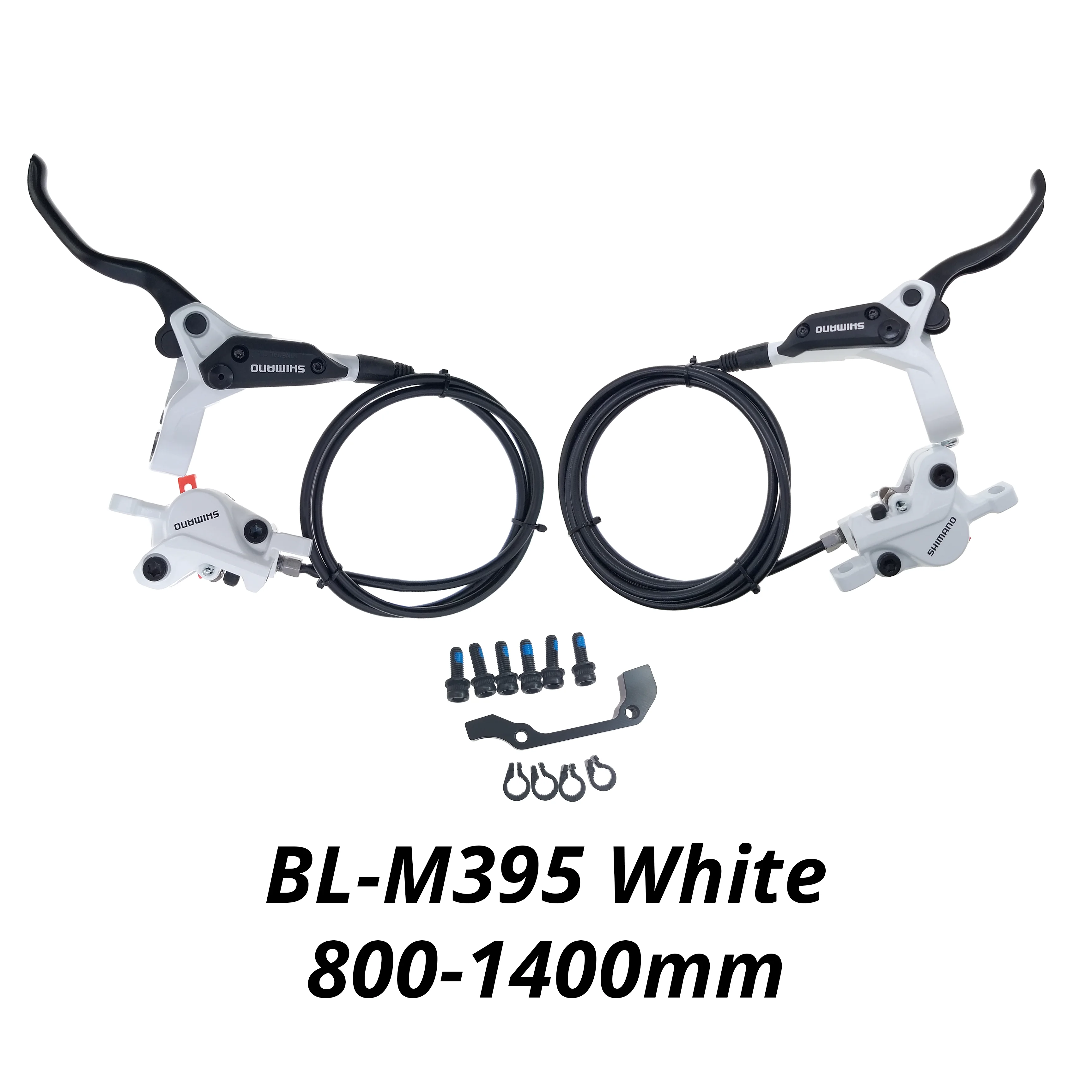 Shimano M395 M396 Гидравлический дисковый тормоз набор зажимов для переднего и заднего BR