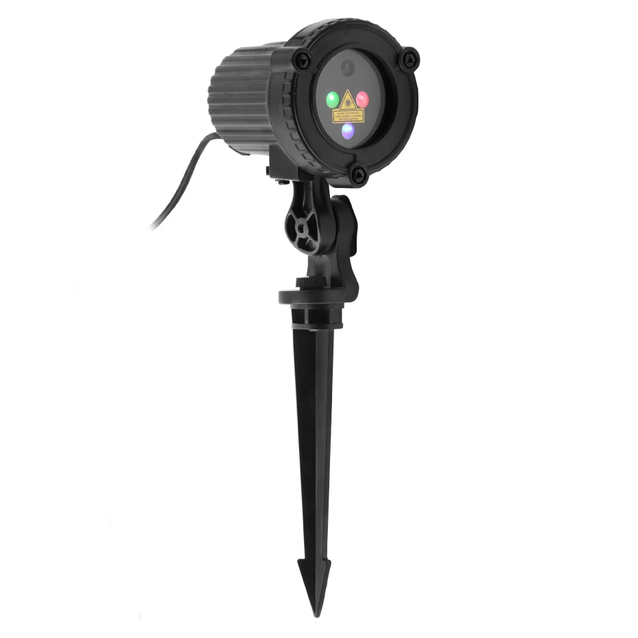 Лазерный проектор ALIEN Outdoor RGB с 12 узорами на Рождество водонепроницаемый для сада