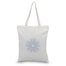 Декоративная Узорчатая сумка Холщовая Сумка на заказ Печать текстовый логотип Сделай Сам ежедневное использование Экологичные многоразовые хозяйственные сумки переработка