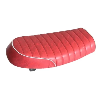 

Retro Motorcycle Hump Cafe Racer Seat Red for Honda for Yamaha for Suzuki for Kawasaki