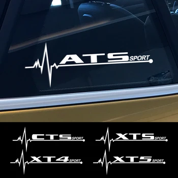 

2PCS Side Window Sticker For Cadillac ATS BLS CT4 CT5 CT6 CTS Escalade EXT SLR SLS SRX STS XLR XT4 XT5 XT6 XTS Auto Accessories