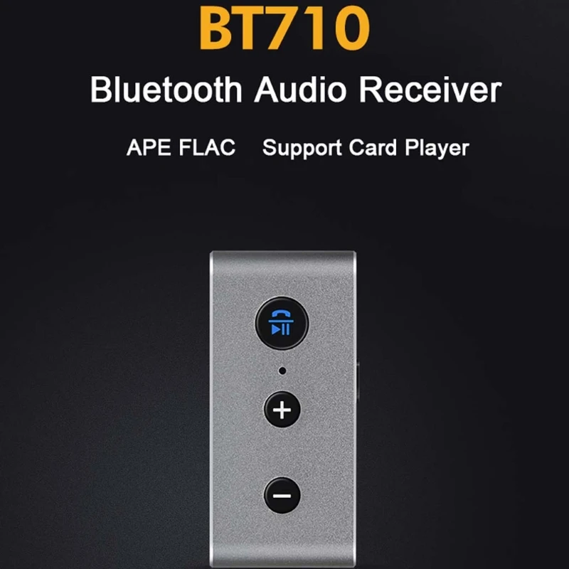 Беспроводной 3,5 мм Bluetooth аудио приемник TF MP3 плеер для автомобиля динамик наушники D08A