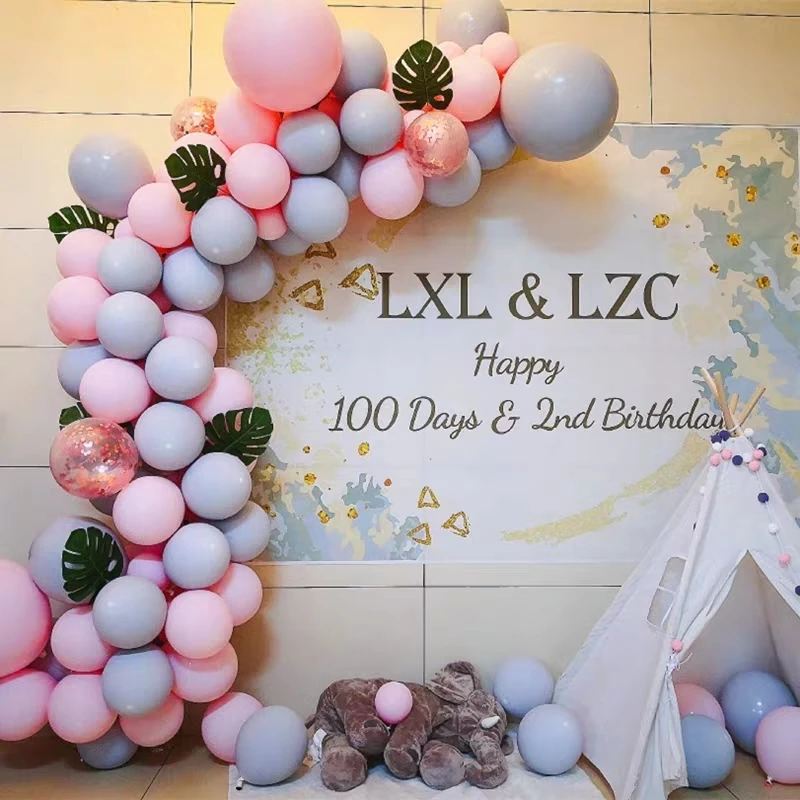 Pink Balloon DIY Tail Kit Garland 3ft Birthday Wedding Giant Balloons Party 