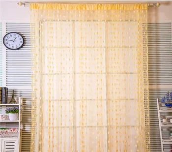 

Love partition curtains linen decoration ceiling curtain hanging curtain kindergarten decoration peach heart