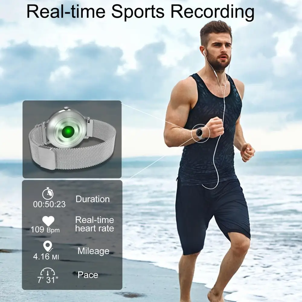 BingoFit фитнес-браслеты отслеживание активности и мониторинг сна умные часы мужские часы Femme монитор сердечного ритма умные браслеты