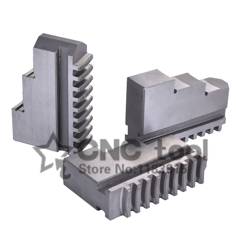 3pcs Reverse claw K11-80 100 125 130 160 200 Lathe Chuck Cartridge Lathe Accessories,three-jaw chuck Claw Manual three jaw chuck