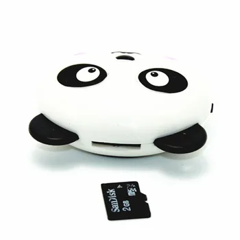 

Panda USB Mini MP3 Player + Earphone Support 32GB Micro SD TF Card Music Media L41F